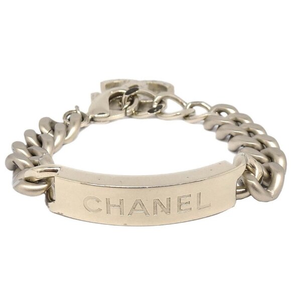 Chanel CC Bracelet Silver B15P XX92059 - Picture 1 of 4